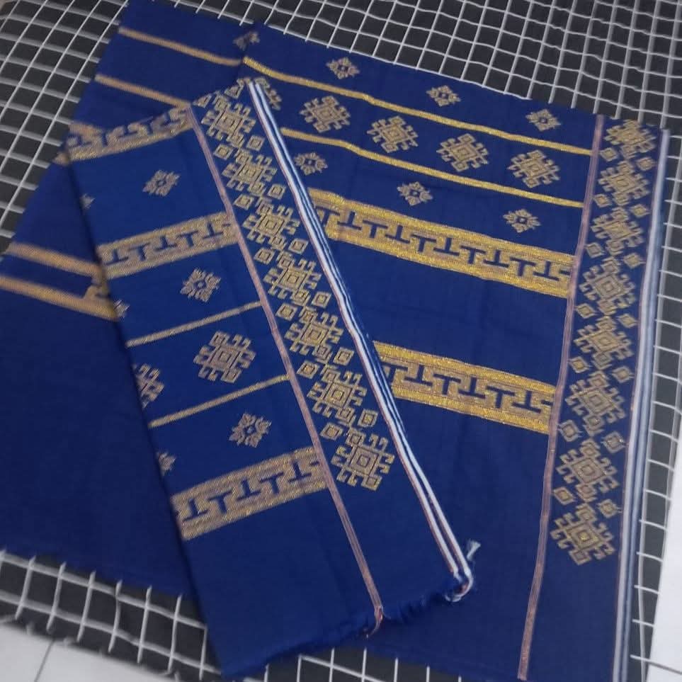 Stelan Uis Karo Biru Klasik